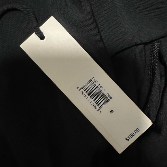 NWT! BANANA REPUBLIC WOMENS BLACK JERSEY KNIT TWIST-FRONT MAXI DRESS💫 - Picture 7 of 13